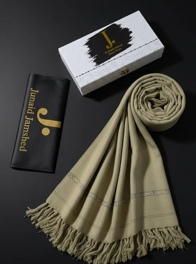 J. MENS PREMIUM ( PISTA ) SHAWL WITH BOX AND BAG + FREE SHIPPING