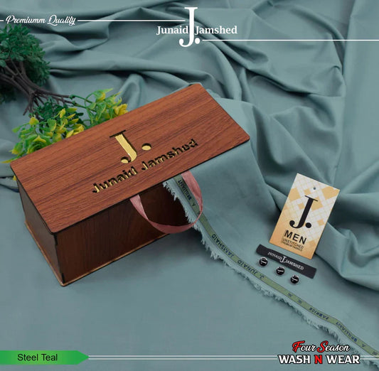 J. PREMIUM QUAILTY WASH N WEAR   (  Steel Teal )