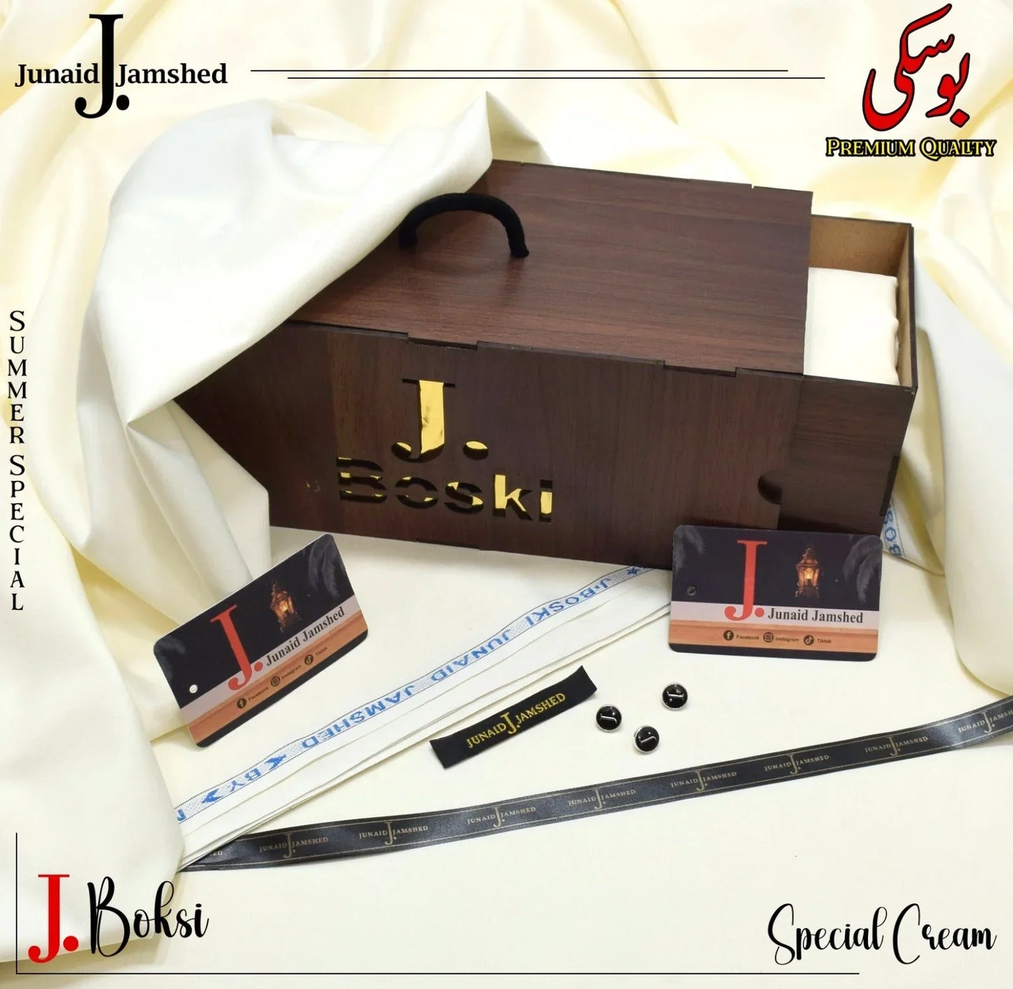 J. JUNAID JAMSHED 6 POUND BOSKY   (  SPECIAL CREAM  )