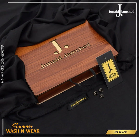 J. BUSSINES CLASS WASH N WEAR JET BLACK