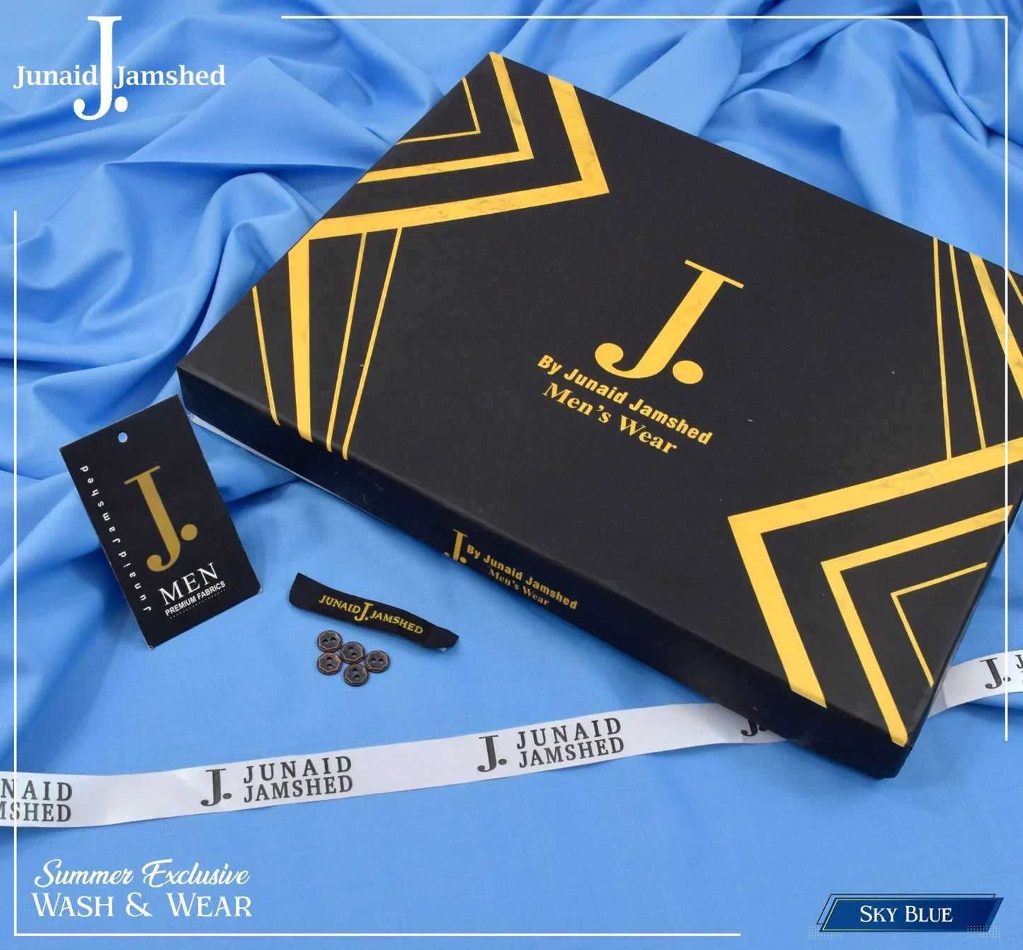 Summer Wash & Wear- j. Sky Blue With Box